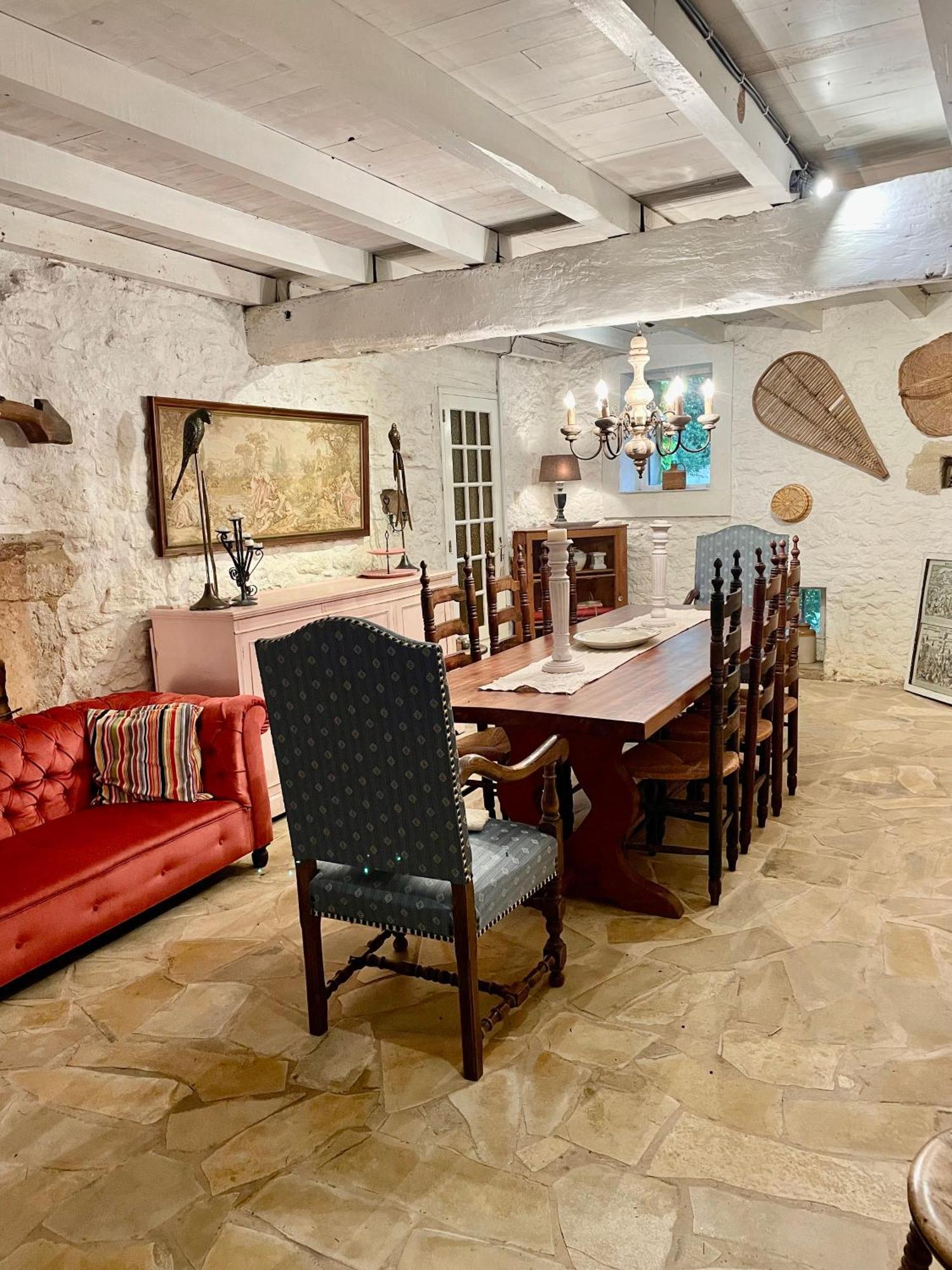 Les Galineaux Villa La Roquille Luaran gambar